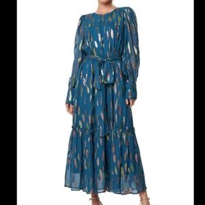 chinese dress ladies MARZXIN Women Long Sleeve Maxi Dress Bodycon Ruched Formal Slim Fit Tie Dye  Dress Formal Mesh Dress color154 S at Amazon Women's Clothing store